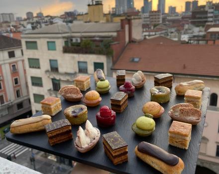 Aperitif on the Terrace of the Best Western Hotel City Milano