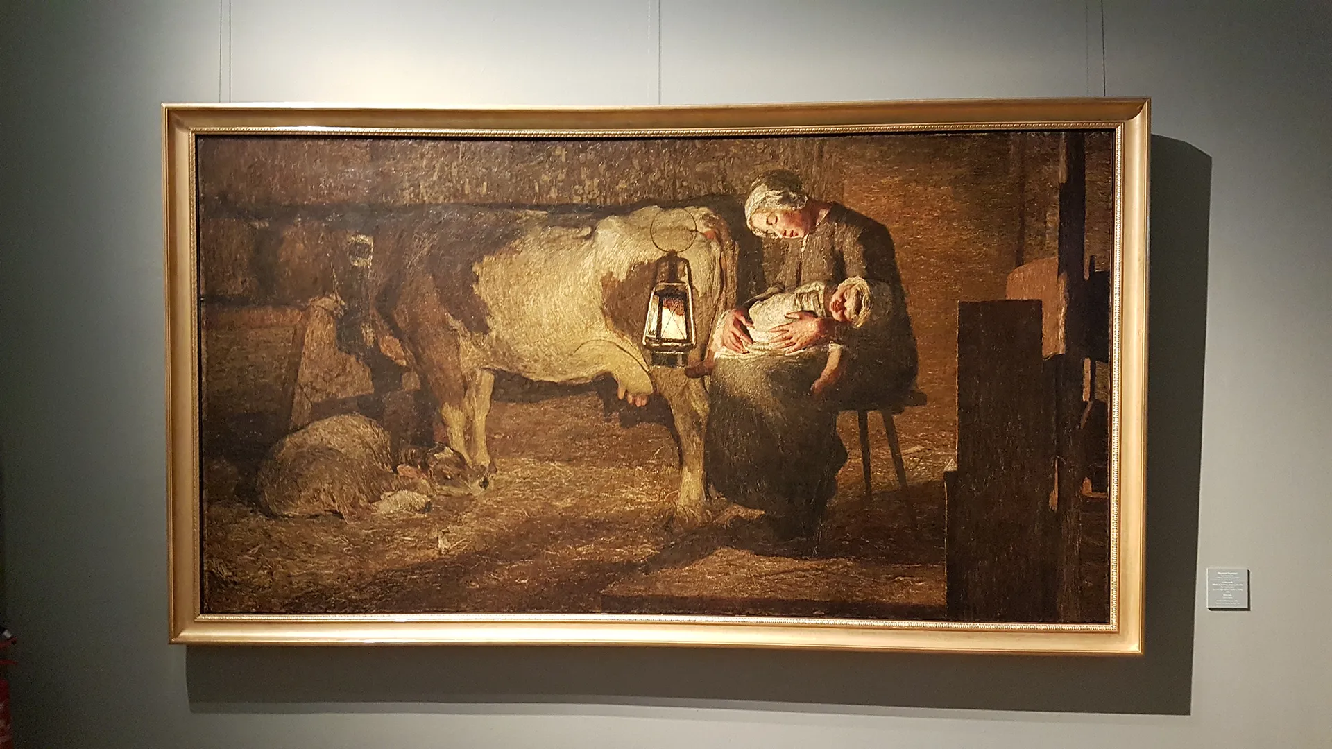 Nell'immagine, il dipinto "Le due Madri" di Giovanni Segantini, esposto alla Galleria d'Arte Moderna a Milano.